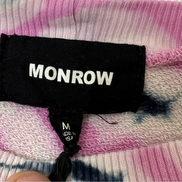 Monrow Bamboo Burst boxy sweatshirt - Picture 3 of 3